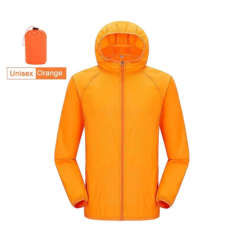Unisex Waterproof Hiking Jacket – Quick-Dry Outdoor Windbreaker